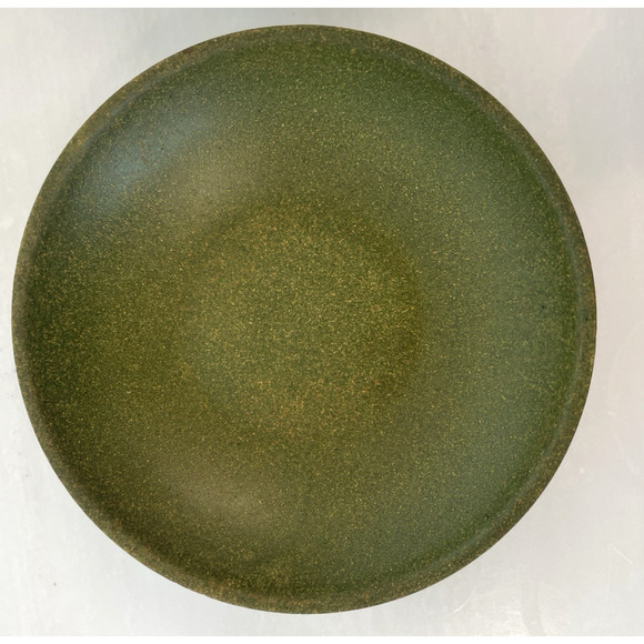 Rare Vintage Mid-Century 1950's Flintwood Melamine Green Bowl & Dish + spoon set - Picture 16 of 16